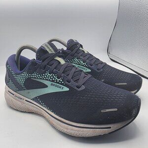 Brooks Ghost 14 Womens Size 10 Purple Peacoat Yucca Athletic Shoes Running